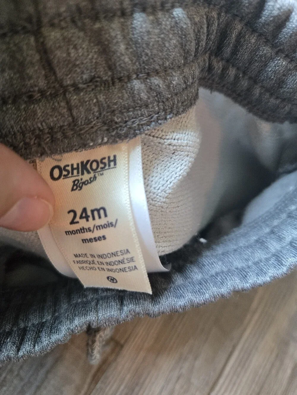 24M Boys Kids Relaxed Gray Drawstring Joggers
